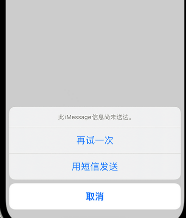 沂水apple维修iPhone上无法正常发送iMessage信息