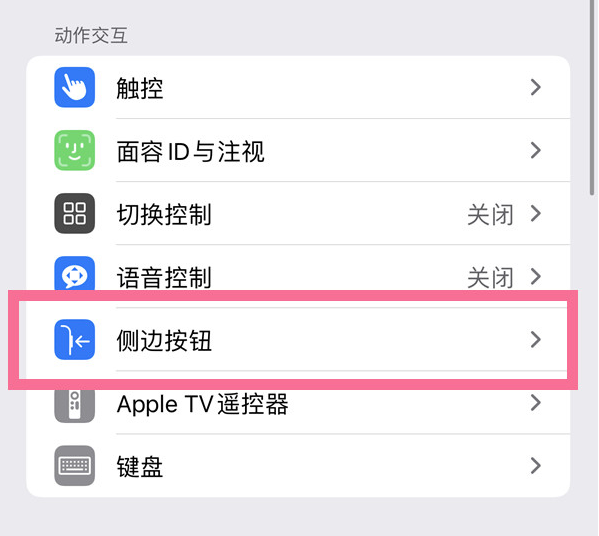 沂水苹果14维修店分享iPhone14 Plus侧键双击下载功能关闭方法 