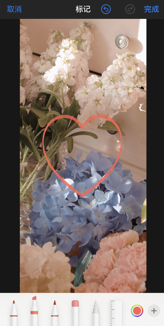 沂水苹果手机维修分享iPhone 12 如何在照片上涂鸦 
