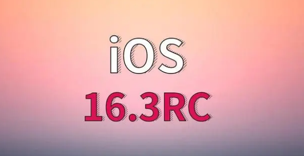 沂水苹果手机维修分享iOS 16.3 RC版升级_iOS 16.3 RC版一键刷机教程 